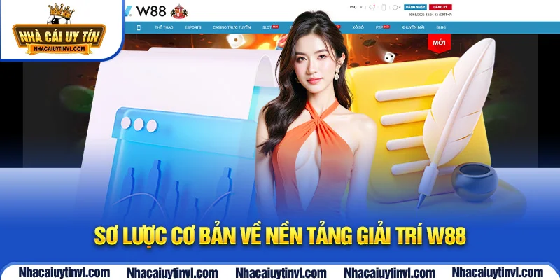 Sơ lược cơ bản về nền tảng giải trí W88